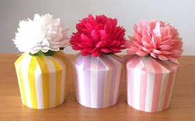 お菓子ラッピングやパーティーの持ち帰りに 紙コップを使ったラッピング arch daysバースデー ベビーシャワー party arch days バレンタイン ディスプレイ 可愛いラッピング 紙コップラッピング