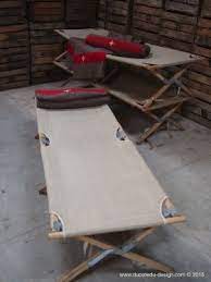 lit de camp armee francaise lit de camp mobilier de campagne mobilier