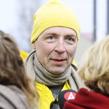 Ilmastoväittelyä ja ilmastoasiaa, josta li andersson selkeästi tuntuu ahdistuvan. Jussi Halla Aho Der Angstmacher Politik