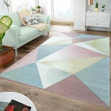 Schwedische hand gewebt teppich geometrische muster in. Wohnzimmer Teppich Geometrische Muster Teppichmax