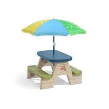 Step2 Sit Play Junior Picnic Table With Umbrella 2020