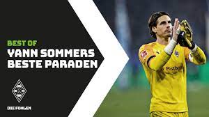 Seit der saison 2014/15 steht yann sommer bei borussia zwischen den pfosten. Die Besten Paraden Von Yann Sommer Youtube