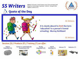 Education Is Limitless Quote Of The Day Writer Quotes Education
