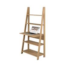 Ladder 62 h x 17.3 w computer desk, small home office writing desk with bookshelf, industrial ladder shelf, sturdy metal frame workstation lidymall 4.5 out of 5 stars (27) Tiva Ladder Desk Oak Ant Interiors Online