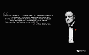 Michael Corleone The Godfather Wallpaper The Godfather Godfather Quotes