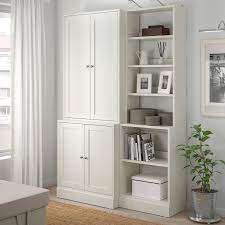 Havsta Storage Combination White 55 7 8x18 1 2x83 1 2 Ikea Ikea Tall Cabinet Storage Living Room Storage