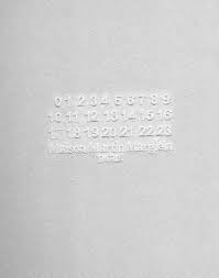 Maison Martin Margiela Paris Text Design Maison Martin Margiela Design