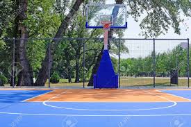 Retrouvez toutes les infos du 3x3 en france. Outdoor Basketball Court Stock Photo Picture And Royalty Free Image Image 55896756