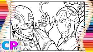 Coloring page from coloring pages of eclipse. Avengers Coloring Pages Captain America Vs Iron Man Coloring Pages Jim Yosef Eclipse Ncs Release Youtube