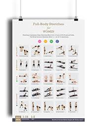 Tone Tighten Home Gym Posters Set Of 5 Exercise Charts 19