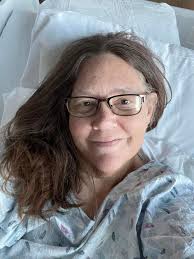 This is Sue Cross she's one of the ladies from the woman's Bible study...  she's in the prayer list already.. prayers for her and her girls, as  they're going through a very