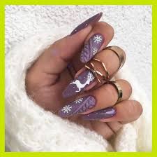 Need help finding trendy winter nail ideas? Winter Nail Ideas 25 That Will Get You In The Festive Spirit