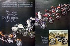 Good vintage condition main text: 34 Wonderful Harley Davidson Advertisements On Magazines During The 1970s Vintage Everyday