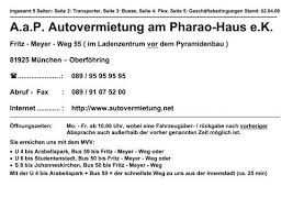 Die 1974 durch karl helmut bayer erbaute wohnmaschine in oberföhring besteht aus drei rechtwinklig zueinander angeordneten flügeln mit dreieckigem aufriss unterschiedlicher höhe und beherbergt 400 wohnungen. Aap Autovermietung Am Pharao Haus Ek Fritz Meyer Weg 55