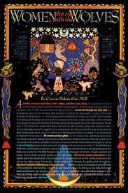 Women Who Run With The Wolves Wolf Poster Wild Women Sisterhood Word Pictures