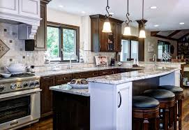 Another clever feature is the upper cabinets, which were designed in two rows, with the lower one shallower than the top. A Kitchen Master Bathroom In Dublin Dave Fox