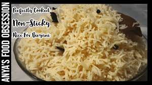 How To Boil Rice How To Cook Perfect Non Sticky Rice For Biryani How To Cook Rice For Biryani Youtube