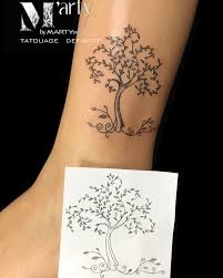 En termes plus simples, c'est un symbole sacral de la force vitale , de ses origines à son développement interminable. Tatouage Arbre De Vie Significations