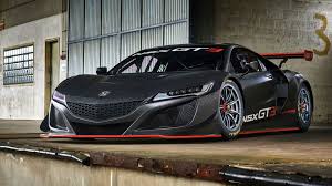 Red And Black Honda Nsx Gt3 Hd Wallpaper Wallpaper Flare