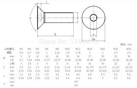 Flat Head Socket Screw Dimensions Lingeriestar Co