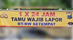 Demi 5 juta tkw arab saudi mau layanin majikan di ruang tamu. Cetak Spanduk Tamu Wajib Lapor 1 X 24 Jam Free Desain Lazada Indonesia