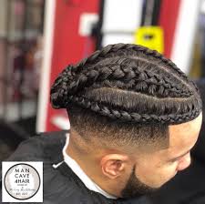 What could be better than a hairstyle featuring one of the most significant men's hair trends of the moment? Manbun Braid Unit Mancave4hair
