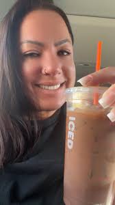 Mazapan latte with almond milk