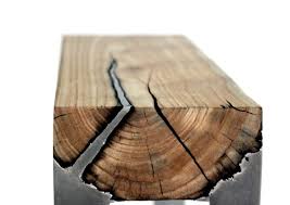 The round table top is a beautiful elm wood that has. Wooden Table With Metal Frame Impressed With Minimalist Aesthetics Interior Design Ideas Ofdesign