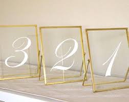 Wedding Table Numbers Gold Table Number Hand Painted Table Numbers Glass Table Num Gold Table Numbers Wedding Gold Table Numbers Frame Wedding Table Numbers