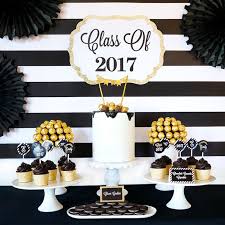Black And Gold Graduation Party Decorations Be Bold Black Gold Graduation Party Graduation Desserts Graduation Party Decor Graduation Celebration