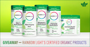 Giveaway Rainbow Light S Certified Organic Products Swanson Health Products
