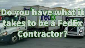 Do You Have What It Takes To Be A Fedex Ground Contractor? - Youtube