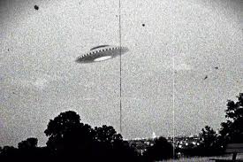 On this day in 1947, during an aerial search for a downed plane, pilot  Kenneth Arnold sighted nine strange high-speed objects "flying like a  saucer would" passing in front of his plane