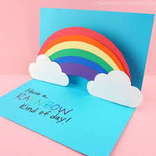 Touch device users, explore by touch or with swipe gestures. How To Make An Easy Pop Up Rainbow Card I Heart Crafty Things