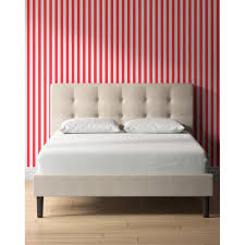 The timeless design means your child or teen won't grow out of wanting it, and the maximized storage capabilities will keep their room from becoming a minefield. Zipcode Design Leonard Tufted Upholstered Low Profile Platform Bed Reviews Wayfair