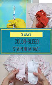 3 Cheap 2-Ingredient Ways To Banish Color Bleed