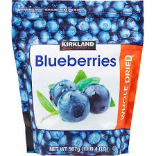 Kitchn Editors Reveal Their Favorite Kirkland Signature Products At Costco Shopping Dried Blueberries Blueberry Grocery Foods