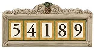This digital command control topic deals with the address range used by multifunction decoders. Grasslands Road Estate Pineapple 3 By 4 Inch Build Your Address Plaque 5 Digit Magnetic Number Tile Holder With Stakes Amazon Ae