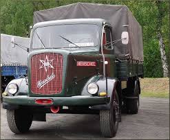 Noch Ein Henschel Oldtimer Lkw Lkw Lastwagen