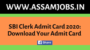 Only pre exam passed candidates are eligible. Sbi Clerk Admit Card 2020 Download Your Admit Card Sbi Co In Assam Jobs