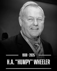 The funeral for motorsports legend H.A. "Humpy" Wheeler was held