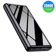 Feob 26800mah Powerbank Cooles Glanzendes Schwarz Hoher Kapazitat Power Bank Externer Akku Laden Sie 2 T In 2020 Aschenbecher Mit Deckel Telefon Outdoor Aschenbecher