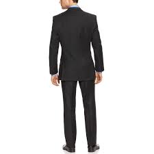 Choose from our classic fit, modern fit, slim fit or extreme slim fit suit styles. Calvin Klein Men S Two Piece Slim Fit Wool Suit Overstock 9506693