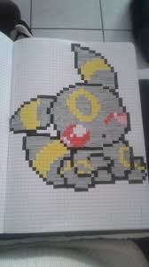 Noctali Dessin Carreau Dessin Pixel Dessin Quadrillage