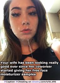 Caption #Cheating #Captions #Wife #Hotwife #Facial #Cumface #Coworker  #Dirty #Cum | smutty.com