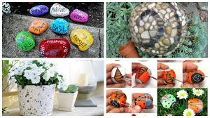 Pebbles arranged in different patterns and set in mortar. 10 Charming Diy Garden Pebble Art Ideas Garden Lovers Club