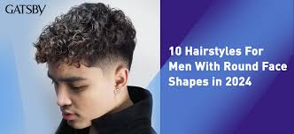 Image result for round face haircut men