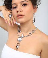 Hand Made Fabric Necklace