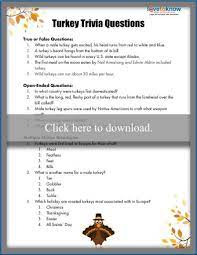 Try your hand at these trivia questions. Thanksgiving Trivia Questions With Printables Lovetoknow