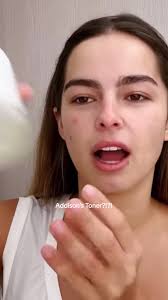 Using a spray toner is GENIUS 😩 -amazon link in bio #addisonrae #addi...